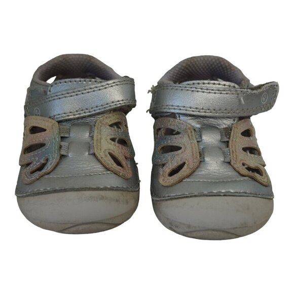 EUC Stride Rite Unisex-Child‎ Soft Motion Posie Sandal Size 3M - Picture 2 of 6